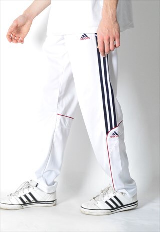 WHITE ADIDAS PANTS