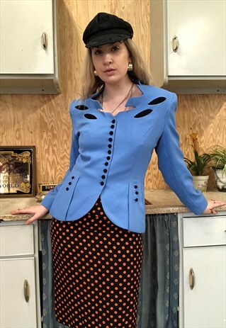 VINTAGE 80S STRUCTURED BLAZER