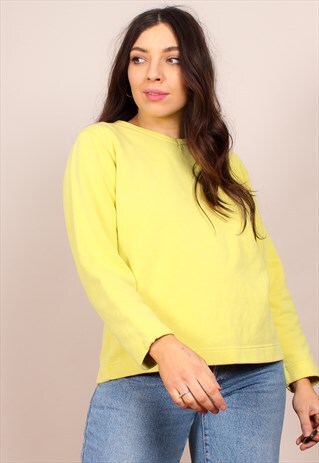 VINTAGE 90S LIME GREEN ADIDAS SWEATSHIRT