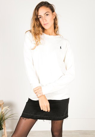 VINTAGE 80S POLO RALPH LAUREN JUMPER / R142