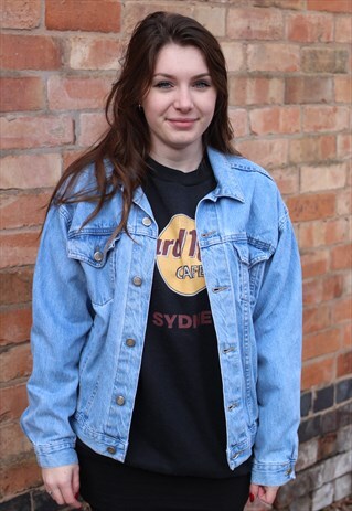 VINTAGE HARD ROCK CAFE DENIM JACKET
