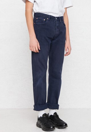 VINTAGE BLUE LEVI'S 501 FIT DENIM JEANS