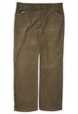 Vintage Brown Corduroy Trousers Womens