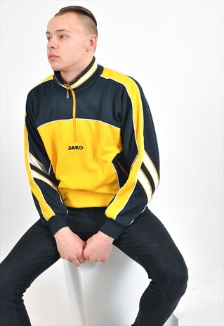 VINTAGE 90'S1/4 ZIP SWEATSHIRT