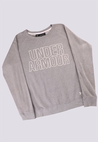 Vintage   Sweatshirt Grey Small UA Crewneck