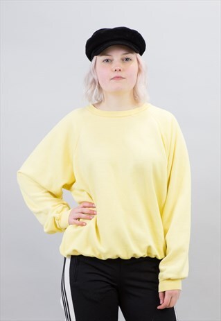 VINTAGE PLAIN SWEATSHIRT