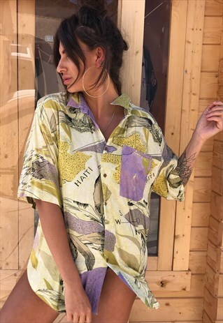 OVERSIZED RETRO 90S 80S VINTAGE UNISEX FESTIVAL SHIRT