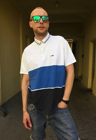 VINTAGE 90' COOL OLDSCHOOL ARMANI JEANS UNISEX POLO SHIRT
