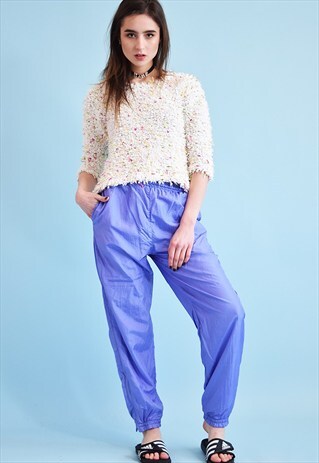 90'S RETRO ATHLEISURE SPORTS TRACKSUIT BOTTOMS