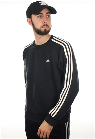 VINTAGE ADIDAS SMALL LOGO SWEATSHIRT JUMPER
