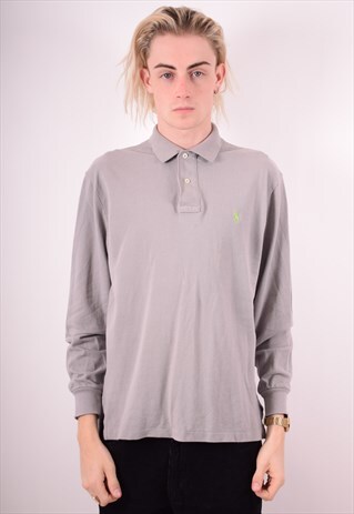 POLO RALPH LAUREN MENS VINTAGE POLO SHIRT SMALL 90S