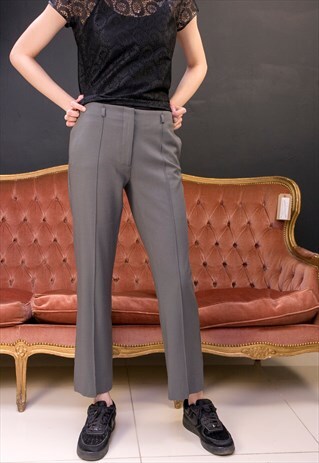 VERSACE SMART GREY TROUSERS