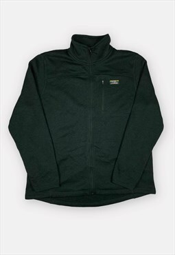 Vintage L.L.Bean green fleece jacket size XL tall