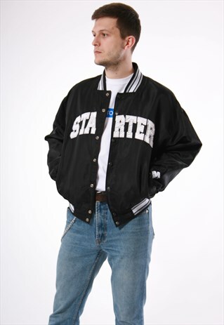 90S VINTAGE STARTER RARE OLDSCHOOL BOMBER JACKET 13654