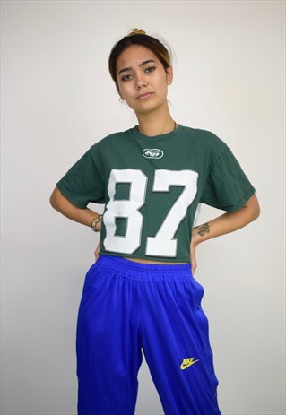 VINTAGE 90'S NY JETS CROP T-SHIRT