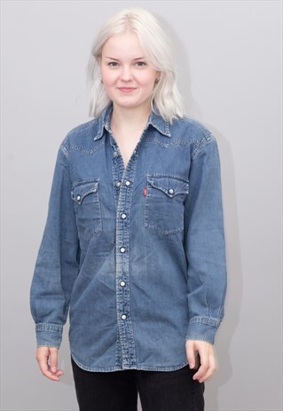 90'S DENIM LEVI'S BLOUSE
