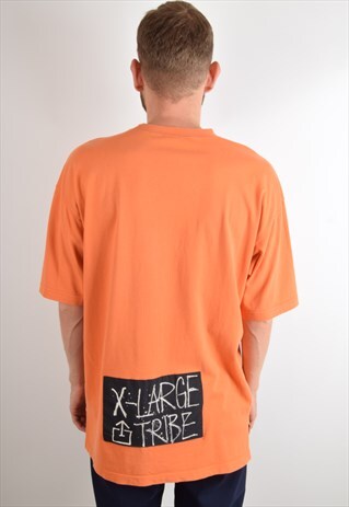 VINTAGE ADIDAS T-SHIRT X-LARGE TRIBE COLLECTION (1593)