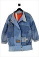 Vintage Custom Patchwork Denim Handmade Jacket