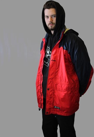 VINTAGE 90S K-WAY WATERPROOF COAT