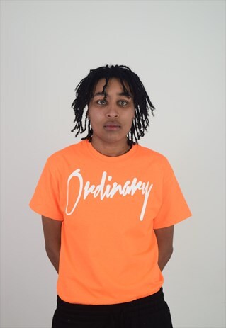 CLASSIC ORANGE ORDINARY T-SHIRT