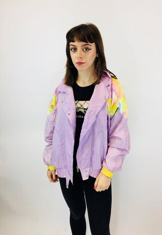 VINTAGE FESTIVAL 80S RAVE WINDBREAKER JACKET