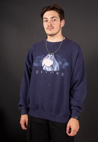 BLUE EYEORE DISNEY SWEATSHIRT