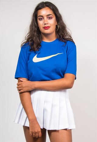 90'S VINTAGE BLUE NIKE T-SHIRT