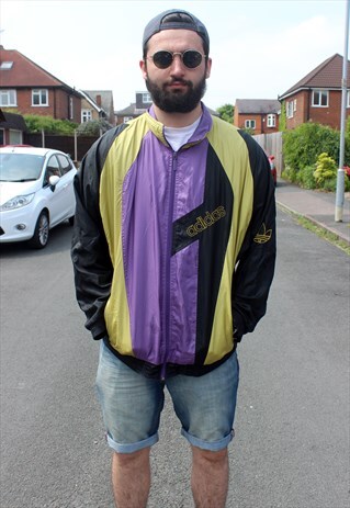 VINTAGE ADIDAS COLOUR BLOCK FESTIVAL JACKET