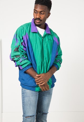 VINTAGE 80S ADIDAS SHELL SPORT JACKET / S1245