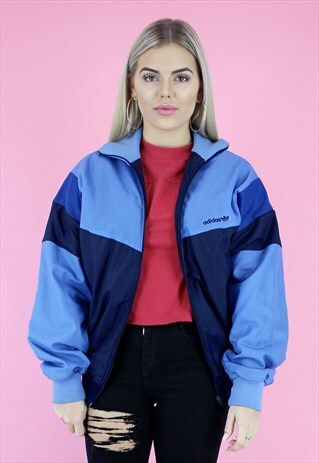 90S TREFOIL ADIDAS TRACKSUIT TOP JACKET