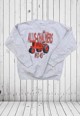 vintage grey allis-chalmer WD45 Tractor jumper