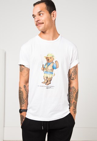 VINTAGE 80'S POLO RALPH LAUREN SPORT T-SHIRT / S0364