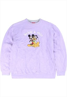 Vintage 90's Disney Sweatshirt Mickey & Pluto