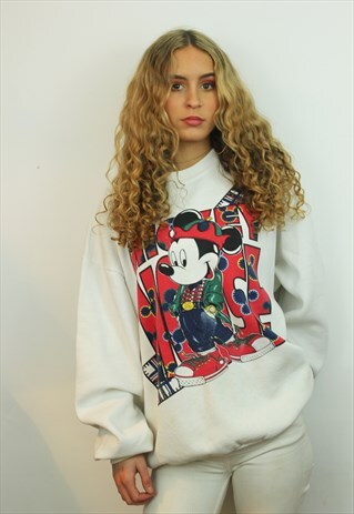 VINTAGE 90'S DISNEY/ MICKEY MOUSE SWEATSHIRT, EXTRA LARGE