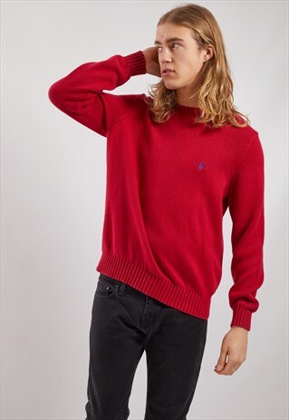 VINTAGE RALPH LAUREN KNITTED JUMPER