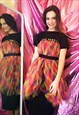 RAINBOW TULLE SKIRT WITH MULTI DESIGN USE