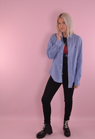 RALPH LAUREN GINGHAM SHIRT GRL1579