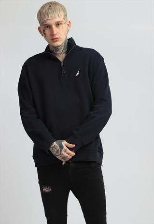 VINTAGE NAUTICA 1/4 ZIP SWEATSHIRT