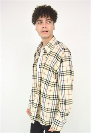 VINTAGE 90'S BURBERRY NOVACHECK SHIRT