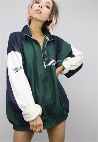 VINTAGE 90S REEBOK WINDBREAKER JACKET