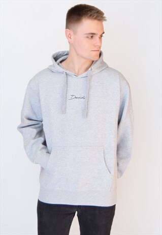 GREY DECIDE HOODIE
