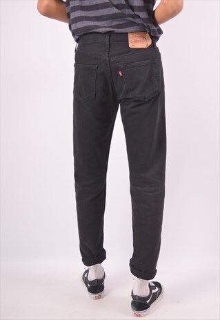 VINTAGE LEVI'S 501 STRAIGHT JEANS BLACK