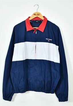 Vintage 1990's Ralph Lauren Polo Sport Jacket Blue XLarge