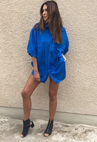 PATTERNED OVERSIZED RETRO VINTAGE UNISEX FESTIVAL SHIRT