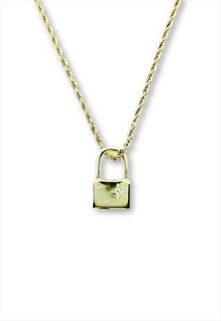 SID PADLOCK NECKLACE
