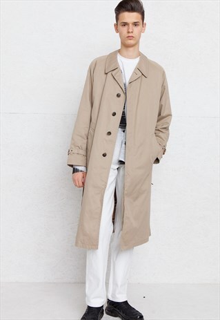 VINTAGE LIGHT BROWN CONGRES COAT