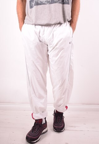 SERGIO TACCHINI MENS VINTAGE TRACKSUIT TROUSERS XXL 90S