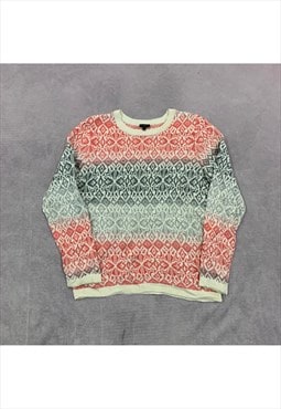 Vintage Knitted Jumper Women's L