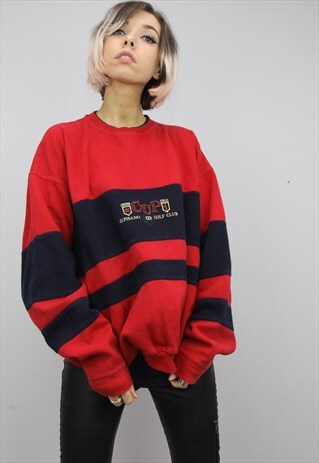 VINTAGE 90S OVERSIZED SWEATER SWEATSHIRT