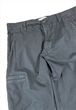 Stone island juniors vintage Y2K black cargo trousers